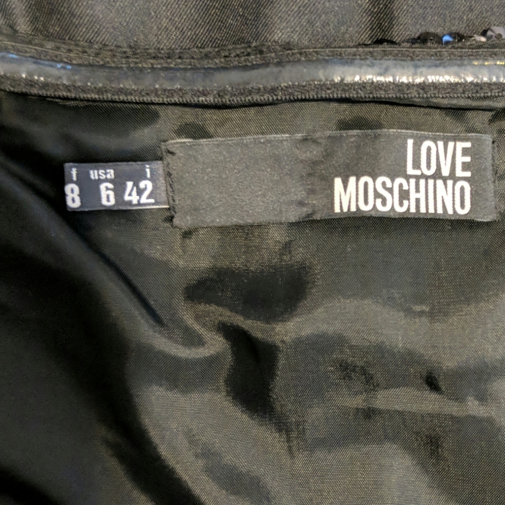 Love Moschino Sequin Party Dress View 5